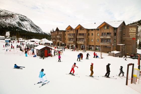 A ski lodge. Photo by SkiStar.