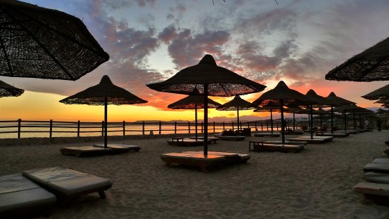 Heavenly sunset at Sharm El Sheikh. Photo by Armin Rodler.
